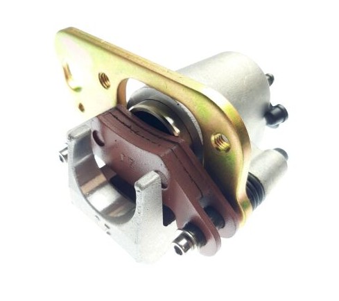 Etrier frână față stânga original Linhai, cod 32205A, pentru ATV‑uri Linhai 260, 300 și 400. Oferă frânare stabilă pe disc, montaj plug&play și fiabilitate în exploatare intensă.