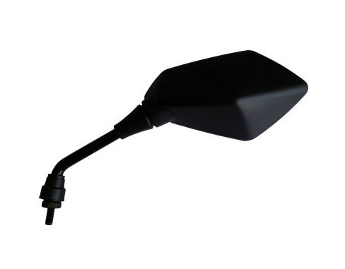 Oglindă stânga ATV CFMOTO, cod 7020-200200 (R/B 9AY0-200200), oglindă retrovizoare originală cu filet M8x1,25, compatibilă cu numeroase modele CFORCE 400/450/500/520/550/600/625/800/850/1000, asigură vizibilitate laterală și spate în exploatare on‑road și off‑road