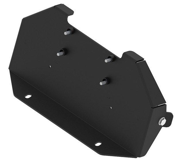 Kitul adaptor front-mount CFMOTO UFORCE 1000 cod 03.10600 asigură compatibilitate cu tuburile frontale heavy-duty și permit montarea plugului sau a accesoriilor frontale cu fixare solidă, pentru utilizări agricole, deszăpezire sau off-road profesional.