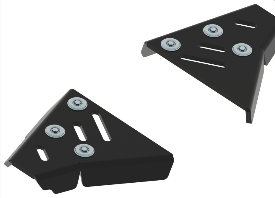 Apărători din plastic HDPE 10 mm pentru brațele A față CFMOTO CFORCE 450 – protecție superioară împotriva pietrelor, noroiului și impacturilor, greutate redusă, fixare rapidă pe punctele originale