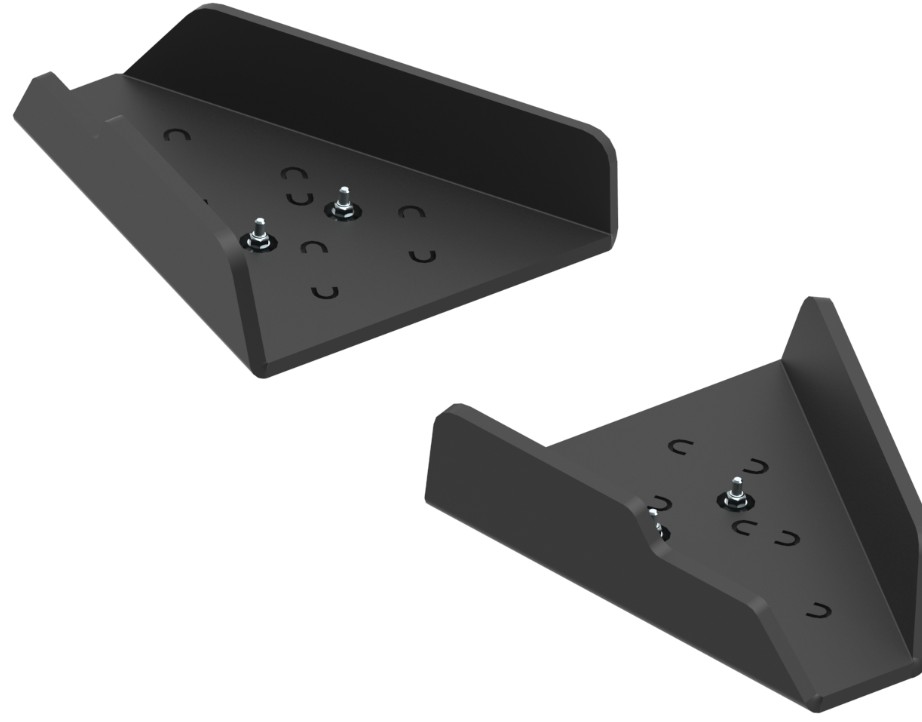 Apărători din plastic HDPE pentru brațe A față CFMOTO CFORCE 500/550/600/625/800 – rezistență sporită la impact, noroi și uzură, grosime 10 mm, montaj rapid pe punctele originale, ideal pentru teren accidentat