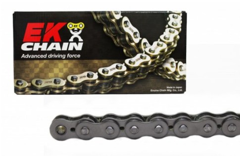 Lanț EK 530 DEX 122 zale cu etanșare QX‑Ring pentru moto peste 750–1000 cc. Frecare redusă, durată de viață crescută și montaj ușor. Comandă online rapid și sigur!