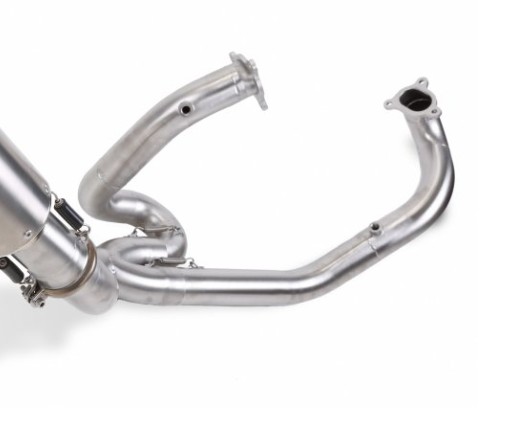 Decat pipe GPR CO.KTM.55.2.DEC inox satinat pentru KTM 1290 Super Adventure S R T 2017-2020 elimina catalizatorul colector Racing neomologat uz competitional.