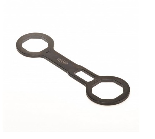 Cheie K-Tech 45/50mm pentru furci KYB și Showa. Ideală pentru service suspensii moto și întreținere profesională.