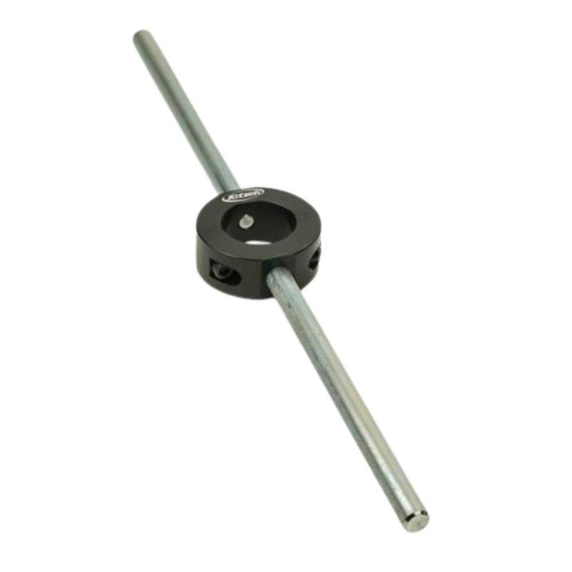 Dispozitiv K-Tech 113-200-000 pentru fixarea tuburilor de furcă moto. Ideal pentru service suspensii și recondiționare profesională.