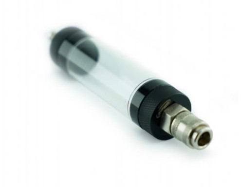 K-TECH vacuum bleed pipe pentru aerisire amortizoare moto, elimină aerul din ulei și optimizează suspensia în service profesional.