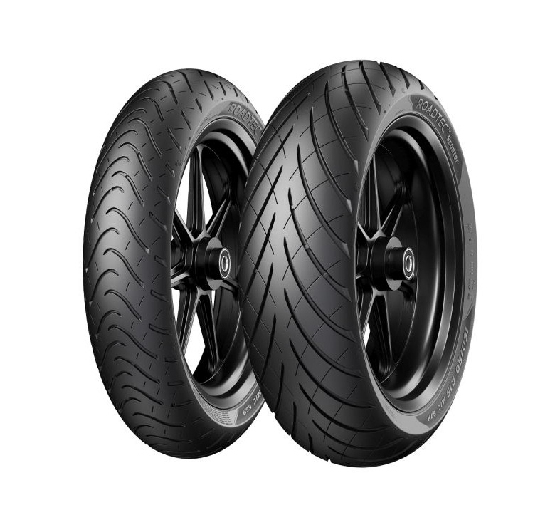 Anvelopă Metzeler Roadtec Scooter 120/80-16 spate, cu aderență bună și durabilitate ridicată în trafic urban.