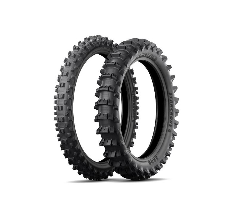 Anvelopă cross enduro MICHELIN Starcross 6 Sand 80/100-21 TT 51M pentru nisip și teren moale extrem.