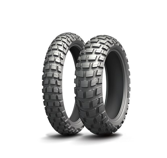 Anvelopă moto enduro MICHELIN Anakee Wild 150/70R18 70R spate, tracțiune excelentă off-road și stabilitate pe asfalt.