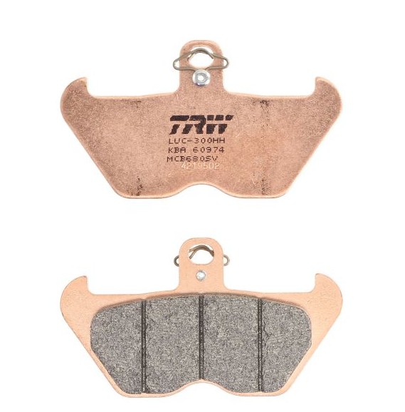 Plăcuțe frână TRW MCB680SV sinterizate BMW touring, frânare stabilă și durabilă pentru K100 K1200 R1100 R1150.