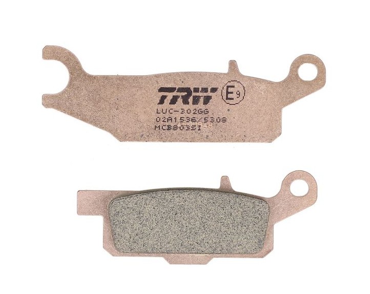 Plăcuțe frână TRW MCB803SI sinter off-road ATV Yamaha, frânare puternică și stabilă în noroi și teren dificil.