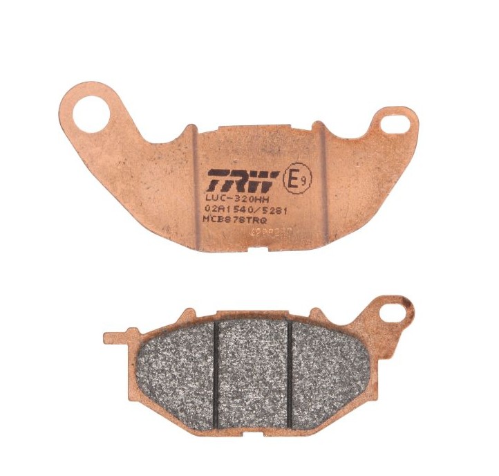 Plăcuțe frână TRW MCB878TRQ sinter track Yamaha R3 MT-03 X-Max, frânare extrem de puternică pentru sport și circuit.