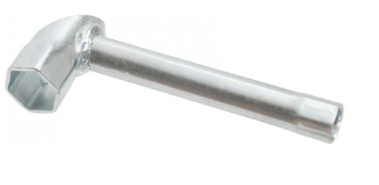 Cheie bujii RMS 13x21 mm pentru mopede și scutere, unealtă rezistentă pentru montare și demontare bujii.